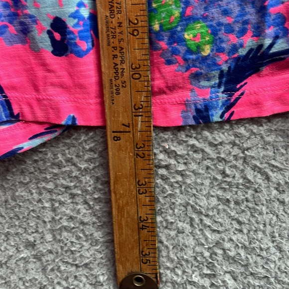 NWOT Lily Pulitzer Surfcrest Swing Dress Tiki Pink Out On A Limb - Size XS - Picture 6 of 7